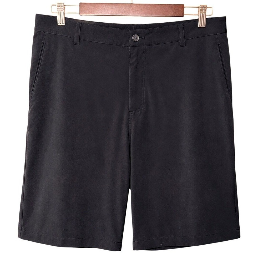 Nike‎ Golf Dri-FIT Performance Shorts Black Size 33 Golfcore Preppy
